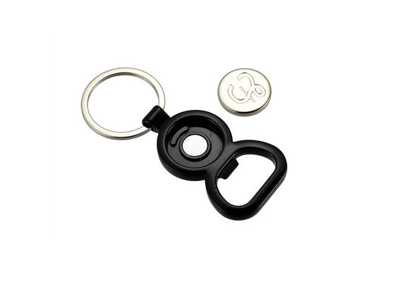 Harga bagus Trolley Coin Metal Pembuka Botol Souvenir Gantungan Kunci Bulat Melingkar on line