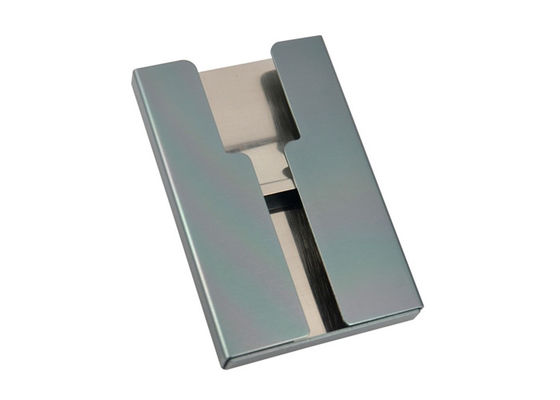 Harga bagus Buka Dompet Kartu Kredit Aluminium, Logo Disesuaikan Persegi Panjang on line