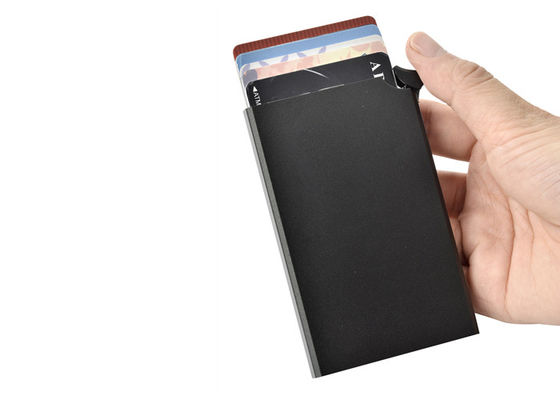 Harga bagus Uang Klip Pria Kartu Kredit Organizer Dompet Pemegang Logam Persegi Panjang on line
